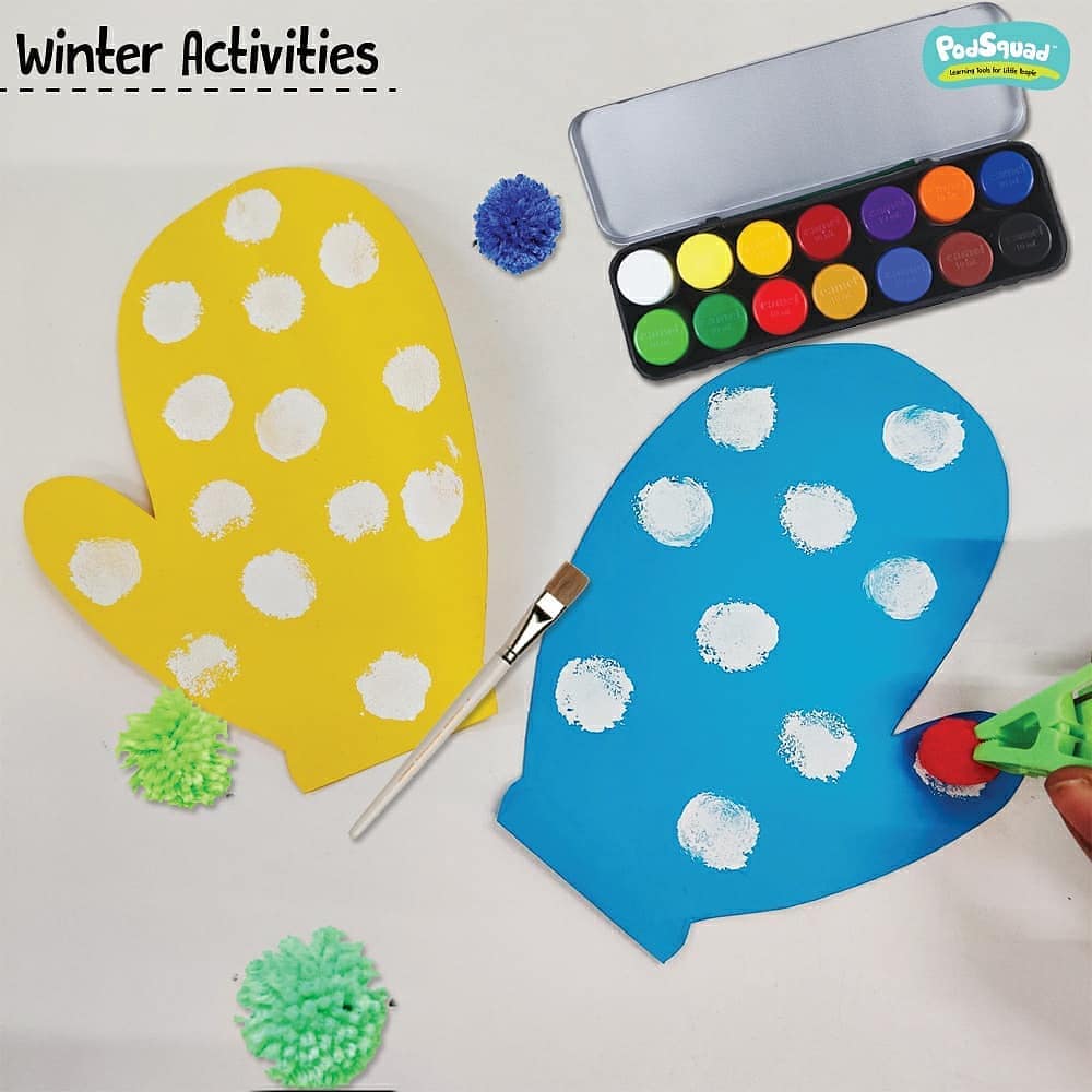 4 Fun winter activities to keep your toddler engaged!