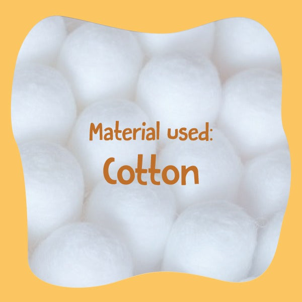 Exciting activities with cotton.