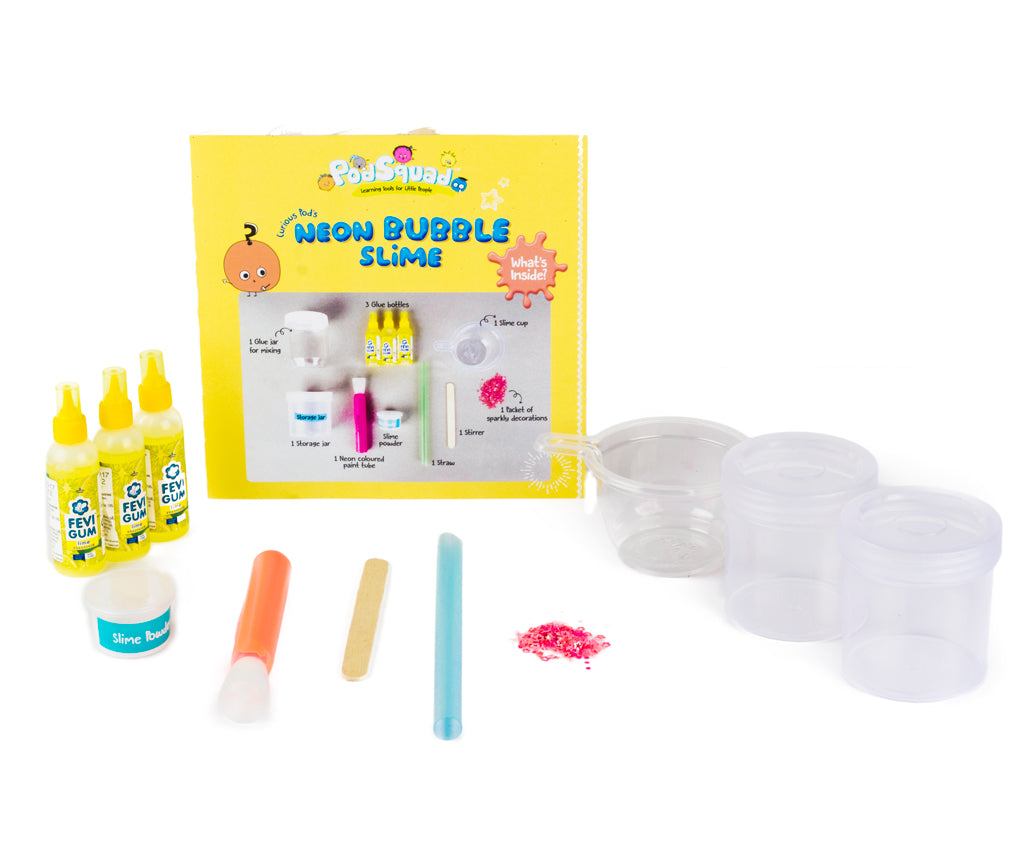 Neon Bubble Slime Kit